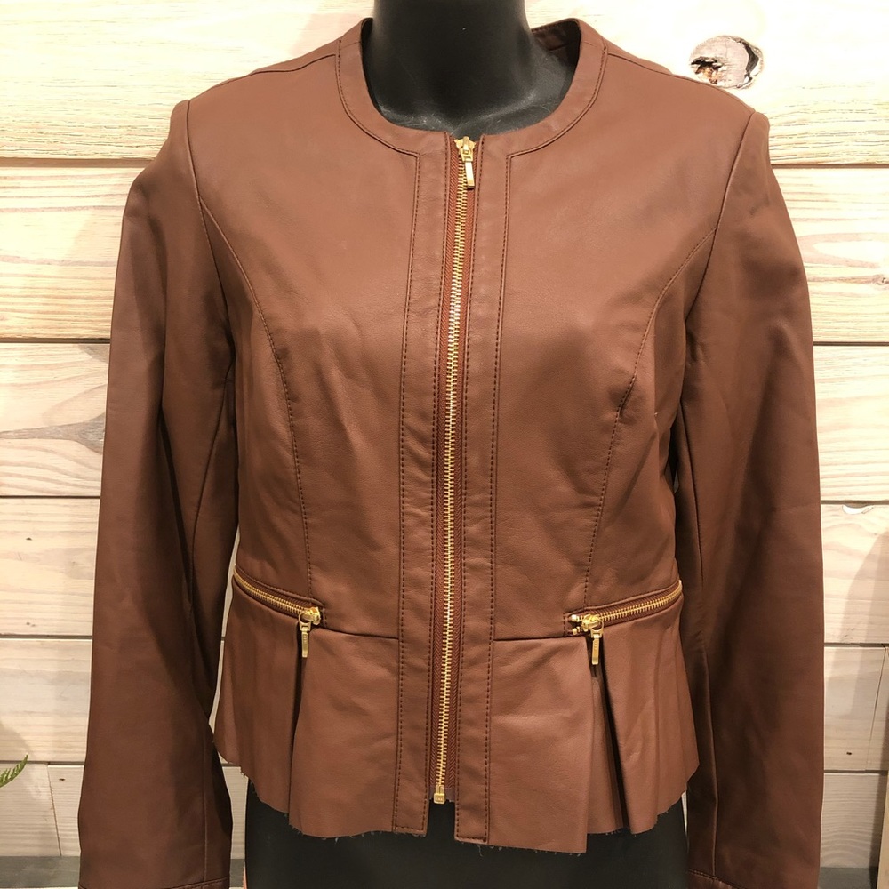 INC (faux leather)with gold hard ware, Gorgeous